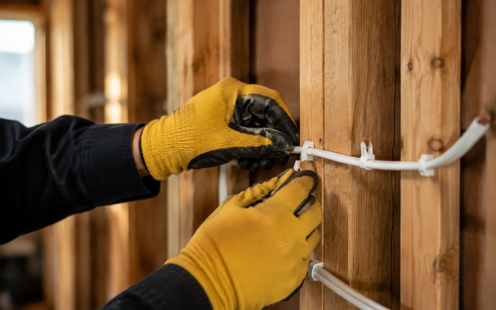 Commercial wiring and rewiring in an Oakville commercial unit